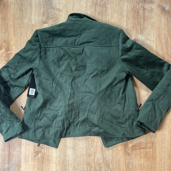 NWT Kut from the Kloth Emma Faux Suede Moto Jacket - Picture 10 of 11